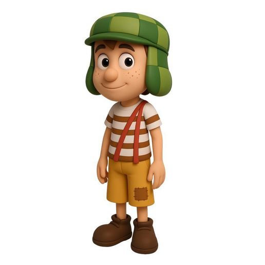 Chaves.jpg Cute Cartoon Boy – 3D Printable Figure