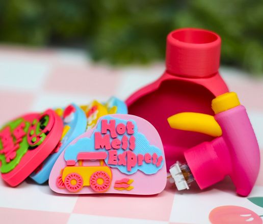 Vibe Sprayers + 5 Labels 🧼 Cute Fidget Clicker With Fun Labels・Archivo ...
