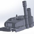 Turret-components.jpg 1/48 Steampunk Tiger Upgrade Set