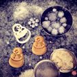Snowman__Cookie_Cutter_2.jpg STL-Datei Schneemann Ausstechform kostenlos・Vorlage für den 3D-Druck zum herunterladen