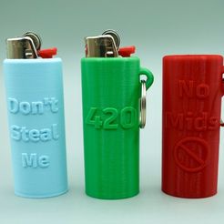 ⋐ Magnetic ⋑ Zodiac Signs Bic Lighter Case or Keychain by Grandpa 3DPrints, Download free STL model