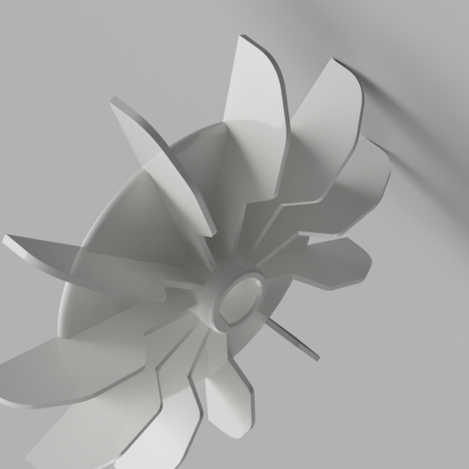 🚁 Engine Turbine Rotor・ STL File for 3D printing・Cults