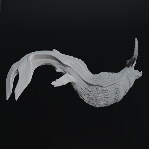 👹 Ceadeus Monster Hunter Elder Dragon・ STL File for ・Cults