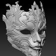 m4.jpg Gothic Ornate Metal Mask Masquerade