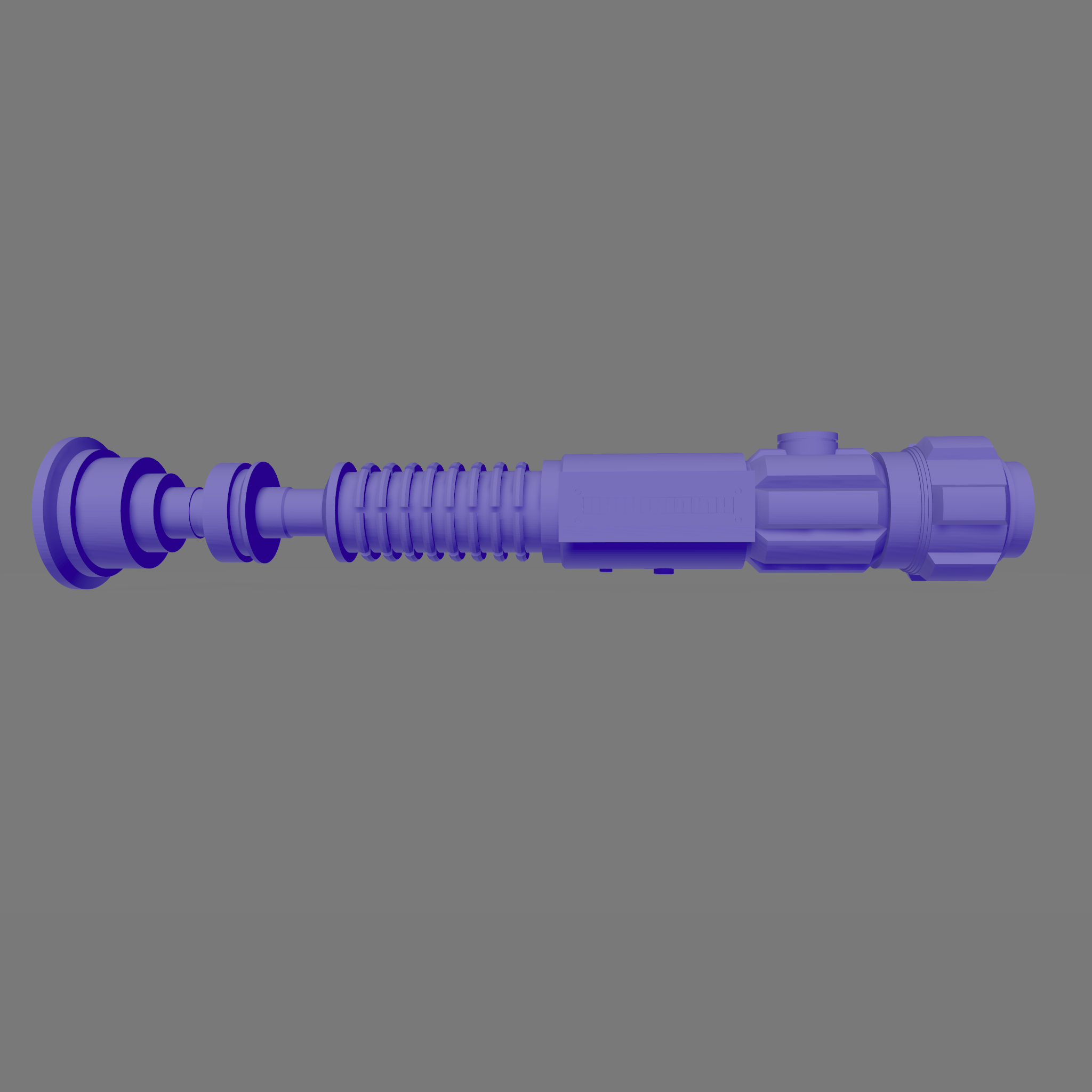 SideView.png Télécharger fichier STL Fichier d'impression 3D du sabre laser Obi-Wan Kenobi RotS • Plan pour impression 3D, ImperialProps