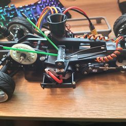 IMG_20230208_201805320_HDR.jpg Free STL file Traxxas 4-tec 98 dual antenna holder・3D printable model to download