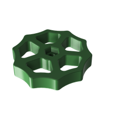 Print-Table-Lock-4mm-hex-nut-v1.png Archivo STL gratis Nivel de la base de la impresora 3D Perilla/tuerca Hexagonal・Plan de la impresora 3D para descargar