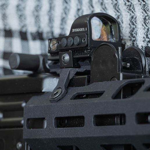 KWC UZI M-lok optical insert 3D model