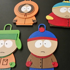 Capture d’écran 2016-12-07 à 10.24.19.png Archivo STL gratis Stan, Kyle, Kenny y Cartman - South Park Caracteres・Diseño de impresión 3D para descargar