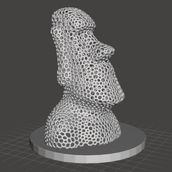 STL file Moai statue wearing sunglasses and a party hat NO.2 🗿・3D print  object to download・Cults