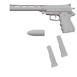 SilverBullet.png RESIDUAL EVIL 8 VILLAGE Pistola de balas de plata