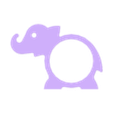 zookins-elephant_fixed.stl Handle for Teapot's Cap