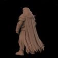 untitled.1429.jpg Dwarf Warrior King Thorin - 3D Model - Miniature