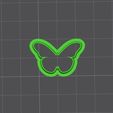 Mariposa1.jpg Polymer clay / Butterfly shape cookie cutter pack