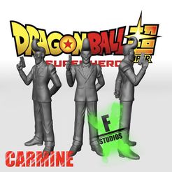 A19103A9-5A51-4394-BE27-F9CD81248196.jpeg OBJ file Gashapon Carmine Dragon ball super super hero・3D printable model to download, x-figures-x