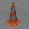 traffic_cone_render2.jpg Traffic Cone 3D Model