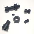 1000047119.jpg Parafuso M4 x 40mm DIN 912 VG + Porca M4 DIN934 Parafuso de porca