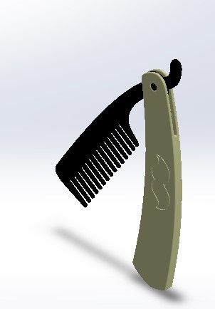 Foldable comb