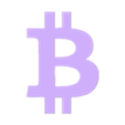 BiTcOiN.bit.stl Simple Bitcoin Logo BTC