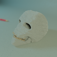 0004.png Mummy head (Print-in-place, no supports)
