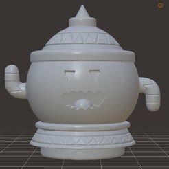 image0-4.jpeg STL-Datei Rattloid - Animal Crossing New Horizons Gyroid herunterladen • 3D-druckbare Vorlage, PonchoMcGee3D