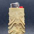 Bone Back.jpeg Octopus Bic Lighter Case