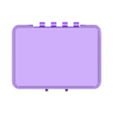 BoitePile2.stl AA and AAA battery box