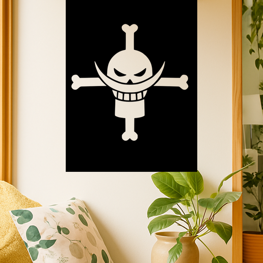 One Piece Beards Jolly Roger