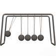 Low-poly-1.jpg Newton's Cradle