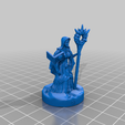 MageTomestaff2BHG.png Mage with Tome - 8 Staff Options - Support Free Mini 28mm