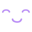 cloud light eyes and mouth.stl カワイイ・クラウドライト