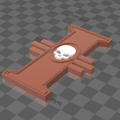 3D-Builder-28.06.2022-1_27_12.png Free OBJ file imperial inquisition necklace・3D printing idea to download, Gvardiecky