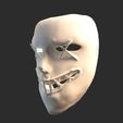 purdgemask1-2.jpg Purge American Full Face Cosplay Mask - Purge Night Mask 3D print model