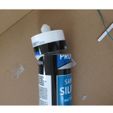 sili_test12.jpg Recycling von Kartuschen: Schneidering mit neuer Kartuschenspitzeknete Kartuschen