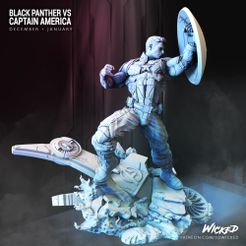120820-Wicked-BP-VS-CA-squared-01.jpg 3D file Wicked Marvel Captain America: Civil War STLs ready for printing・3D printer design to download