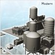 5.jpg Modern city accessory set with modular sidewalks and roof equipment (1) - Downtown Modern WW2 WW1 World War Diaroma Wargaming RPG
