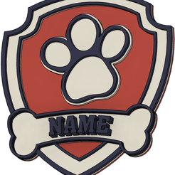 9a6c4fa9-ea23-4aa0-8236-e1b9c7dee28a.png Paw Patrol Customizable Name Badge