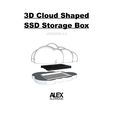 Cloud-Box.jpg Cloud Shaped 3D Printed SSD Cold Storage Box