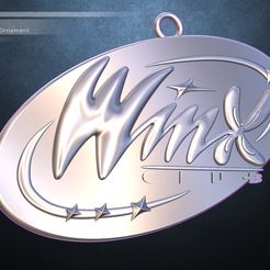 winxclub-chorn.jpg Winx Club  Christmas Ornament
