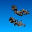 render_arme_seule__bis1.jpg gauntlet and heavy bolter FOR THE TACTICAL DREADNOUGHT