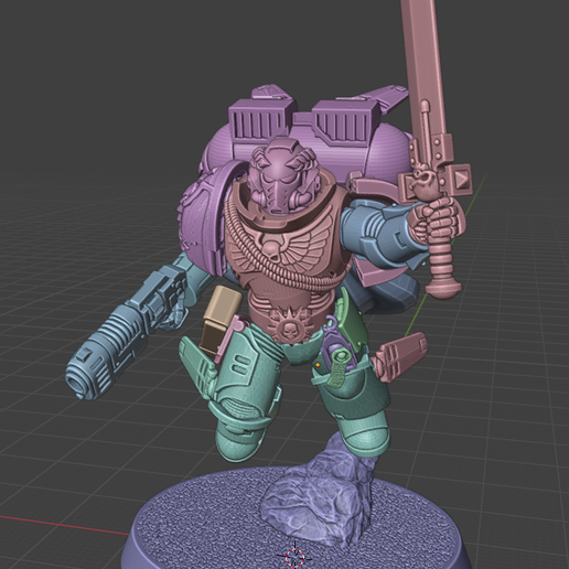 Jumping Space Captain Proxy for Wargaming