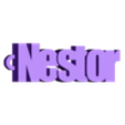 nestor.stl PACK OF NAME KEY RINGS (100 NAMES) VOLUME 2