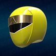 5.jpg Alienranger Yellow Helmet Cosplay STL