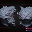 Venom_head_sculpt_3d_print_model_10.jpg Venom Tom Hardy Head Sculpt for Custom Action Figures