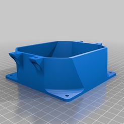 313a23b18c7378a92f4749a8a27f2362.png 3D-Datei 120-mm-Lüfter auf 100-mm-Flachprofil-Kanalsystem, seitliche Montage kostenlos・Design für 3D-Drucker zum herunterladen