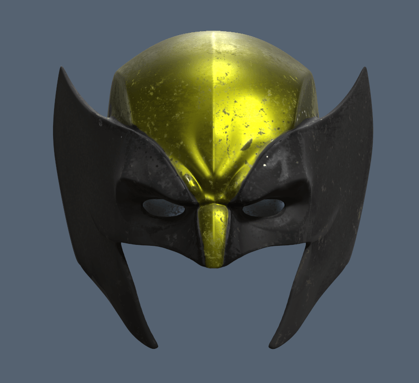 Wolverine Masks Short.png Télécharger fichier STL Masque Carcajou • Modèle pour impression 3D, VillainousPropShop