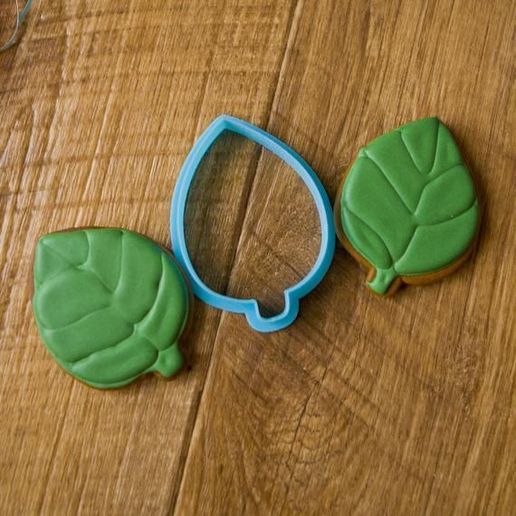 FLOWER LEAF COOKIE CUTTER - 3D model önizlemesi