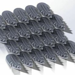 feather_pic.JPG 3D-Datei Feder-Kettenhemd kostenlos・Vorlage für den 3D-Druck zum herunterladen