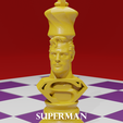 Supa man.png Chess Board Avengers vs Justice League