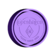 cope lid v1.stl Dip Lid circle stl